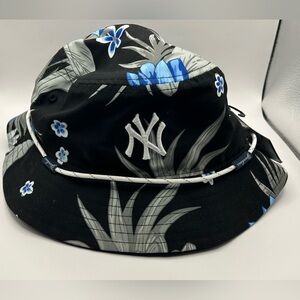 MLB New York Yankees ‘47 Brand Tropical Bucket Hat NEW Let Your You Out